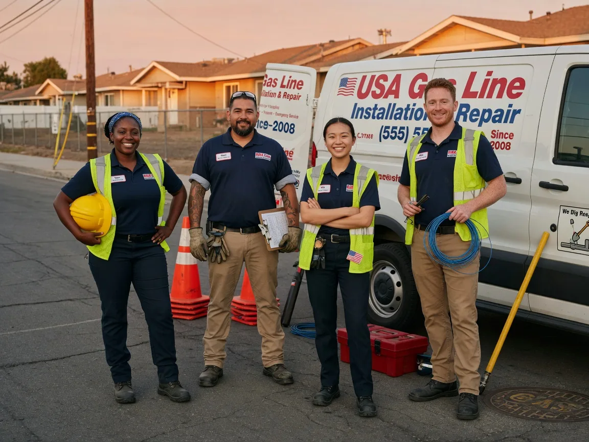 Gas Line Installation company in Burr, NE
